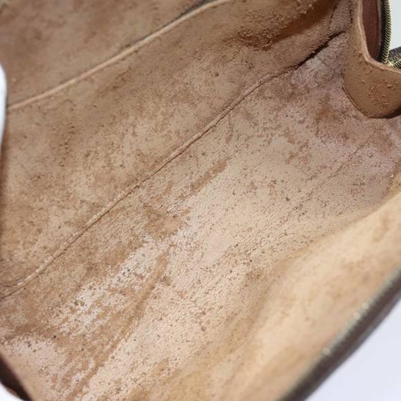 LOUIS VUITTON Monogram Trousse Demi Ronde Cosmetic Pouch M47520 LV Auth 81232 - Picture 10 of 16